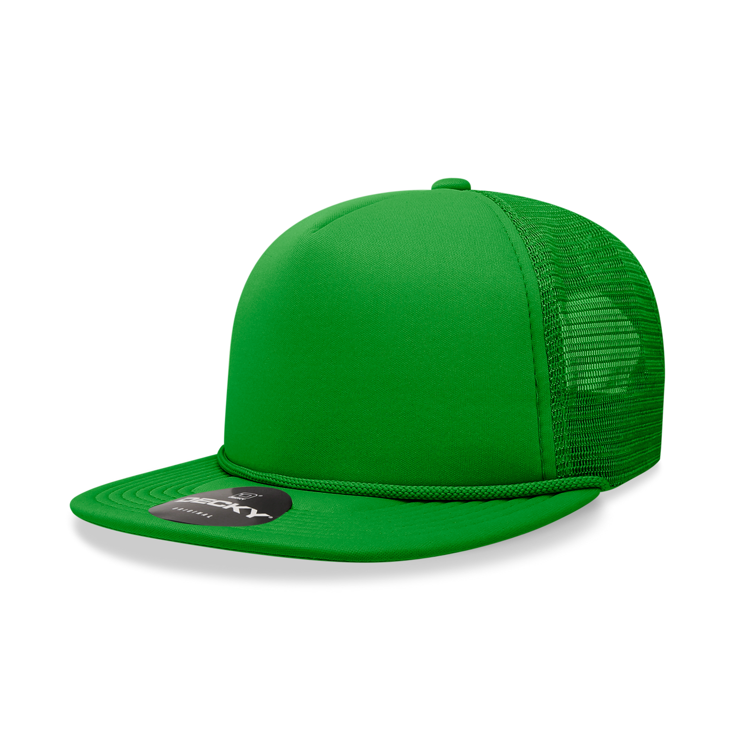 Decky-6026-5 Panel High Profile Structured Foam Trucker