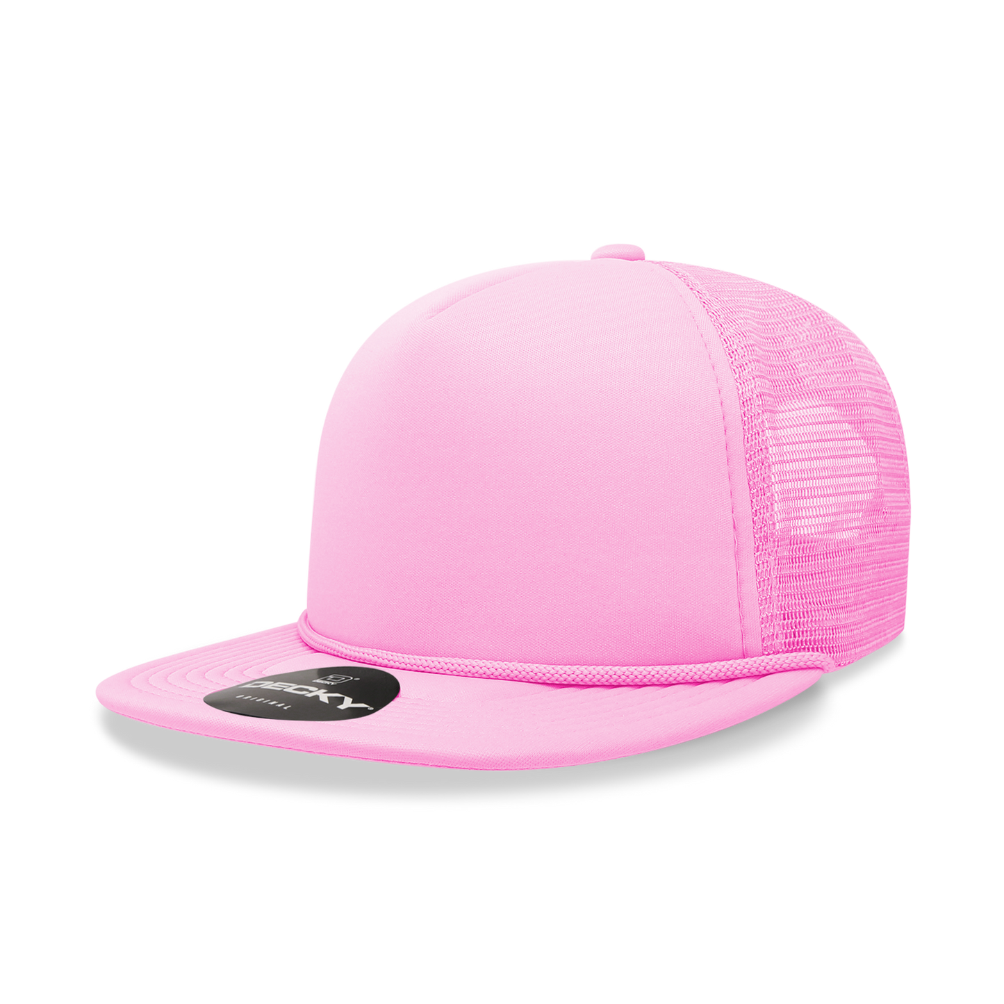Decky-6026-5 Panel High Profile Structured Foam Trucker
