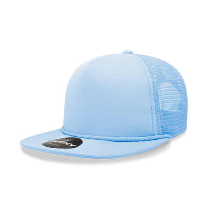 Decky-6026-5 Panel High Profile Structured Foam Trucker
