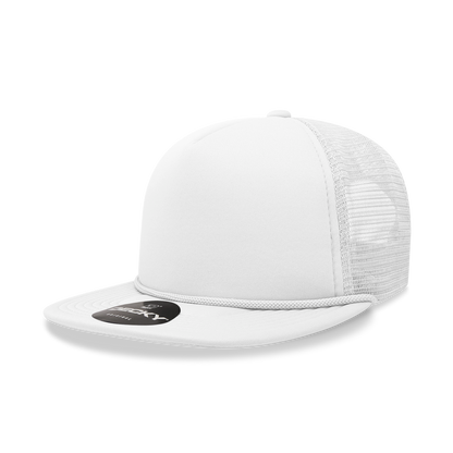 Decky-6026-5 Panel High Profile Structured Foam Trucker