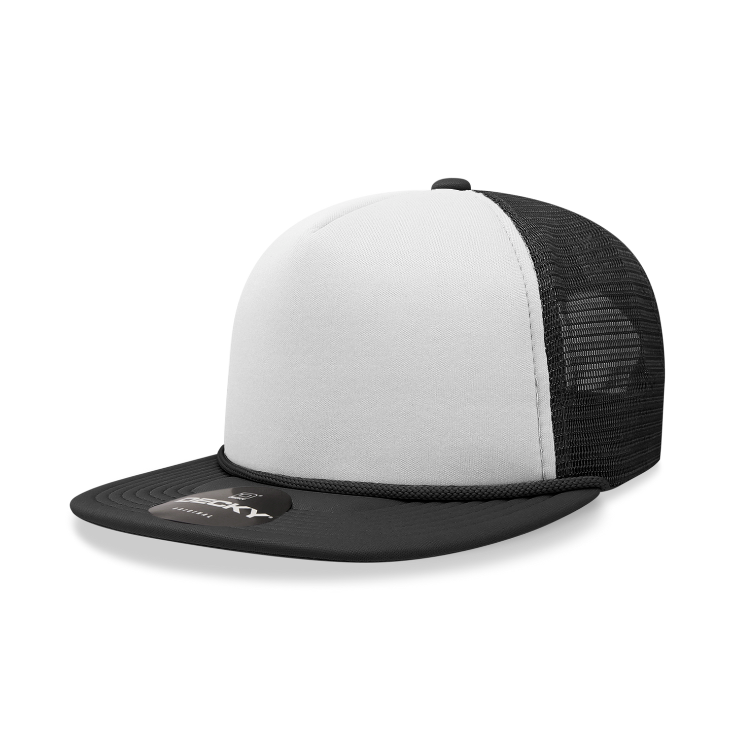 Decky-6026-5 Panel High Profile Structured Foam Trucker