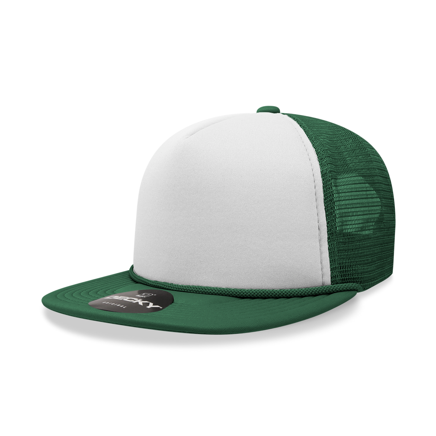 Decky-6026-5 Panel High Profile Structured Foam Trucker
