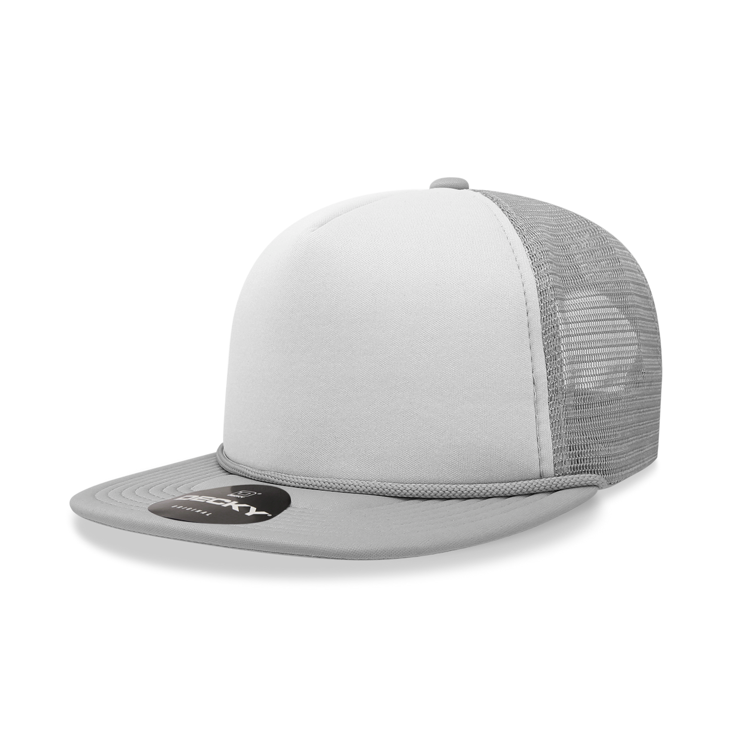 Decky-6026-5 Panel High Profile Structured Foam Trucker