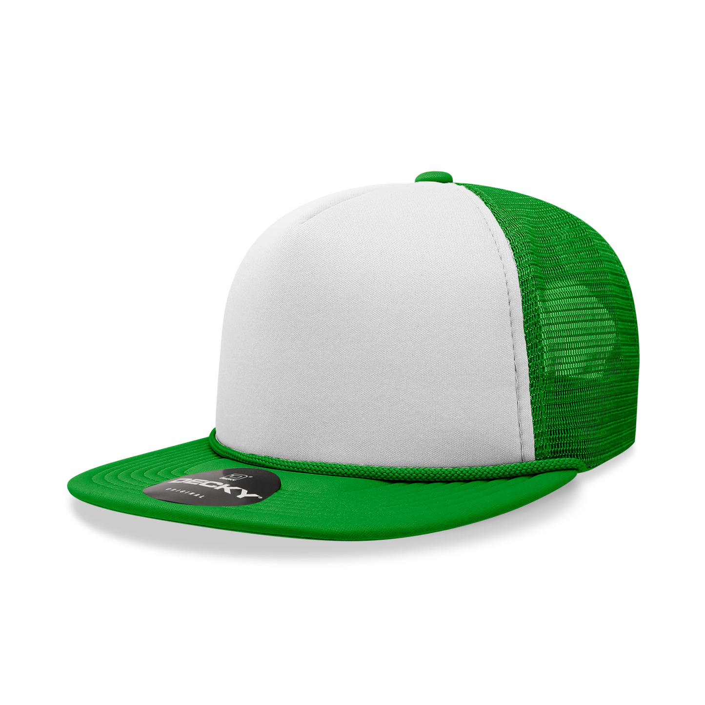 Decky-6026-5 Panel High Profile Structured Foam Trucker