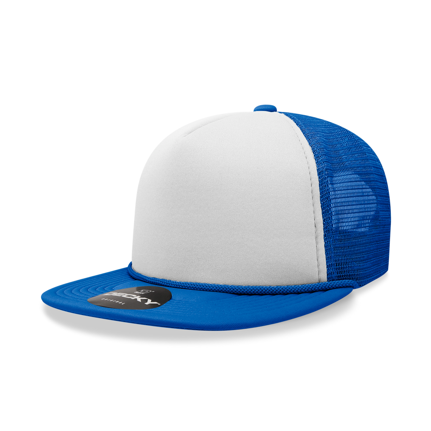 Decky-6026-5 Panel High Profile Structured Foam Trucker