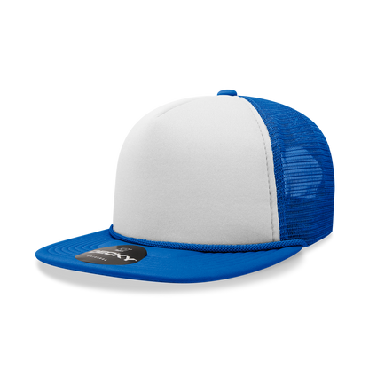 Decky-6026-5 Panel High Profile Structured Foam Trucker