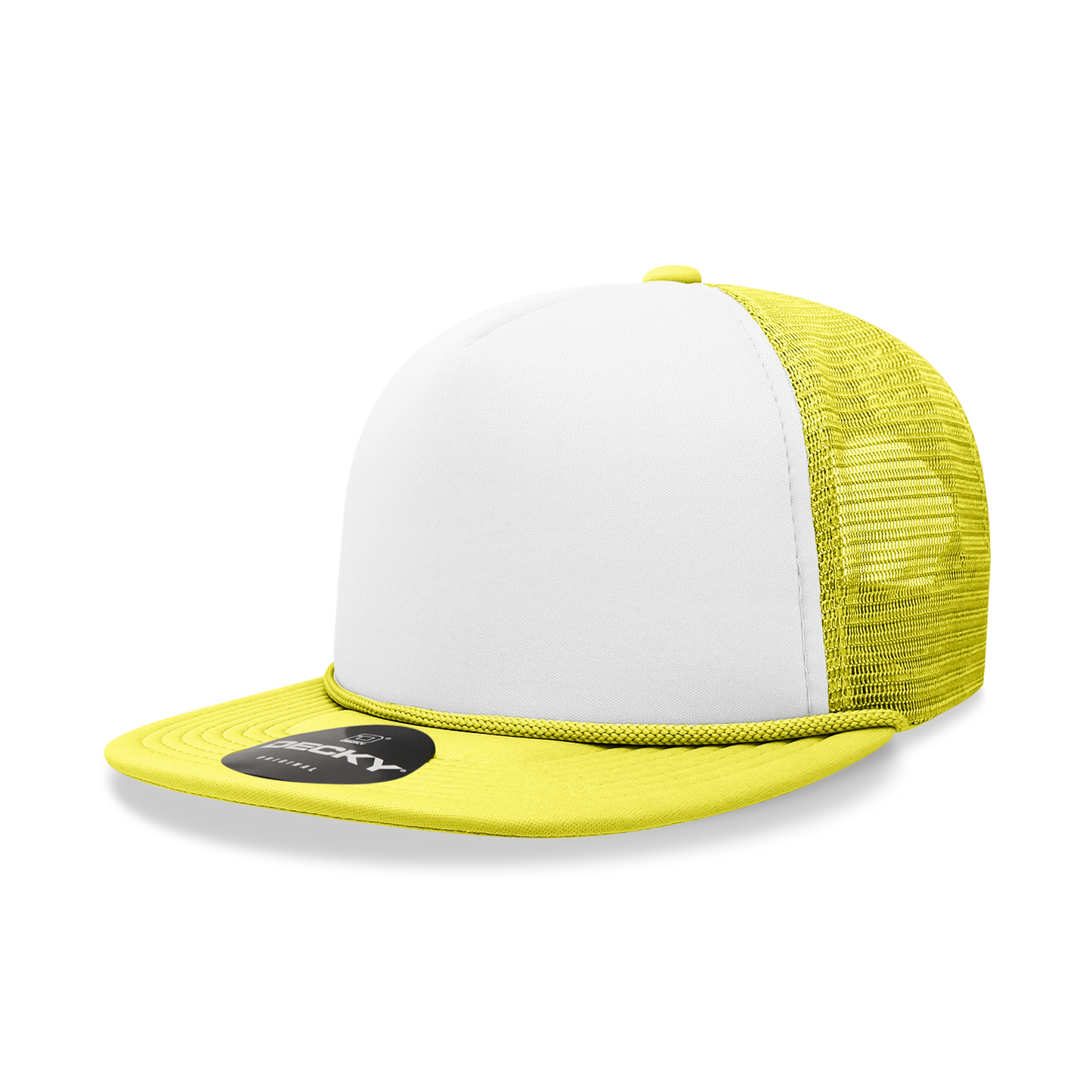 Decky-6026-5 Panel High Profile Structured Foam Trucker
