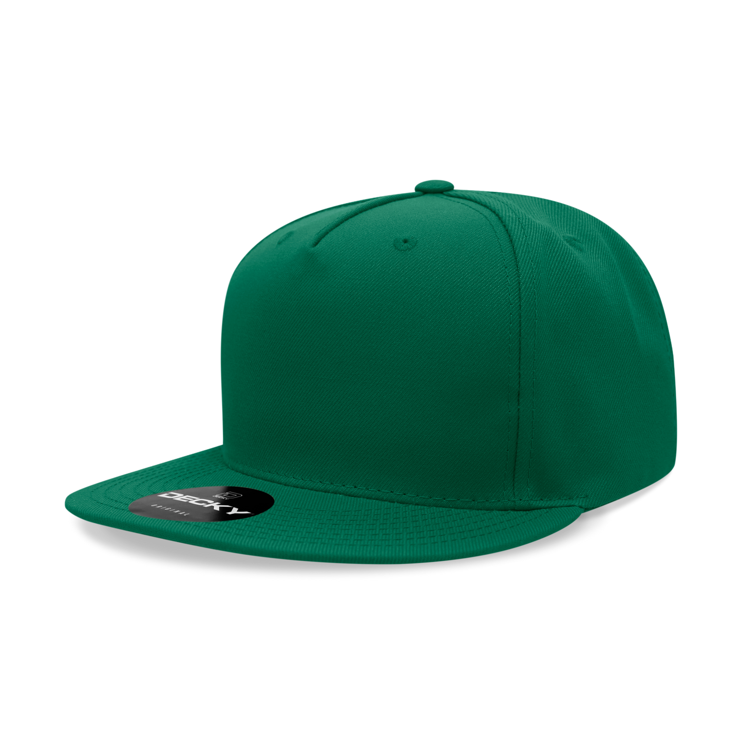 Decky-6029-5 Panel High Profile Structured Polyester Snapback