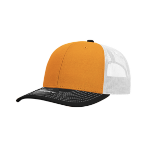 Black/Orange/White