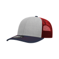Navy/HeatherGrey/Cardinal