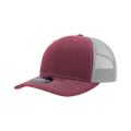 Maroon/White