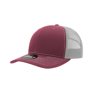 Maroon/White