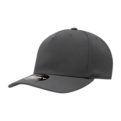 Decky-6038-5 Panel Mid Profile Structured Polyester Cap