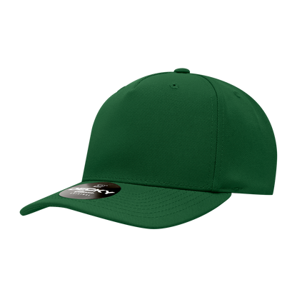 Decky-6038-5 Panel Mid Profile Structured Polyester Cap