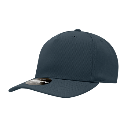 Decky-6038-5 Panel Mid Profile Structured Polyester Cap