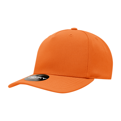 Decky-6038-5 Panel Mid Profile Structured Polyester Cap