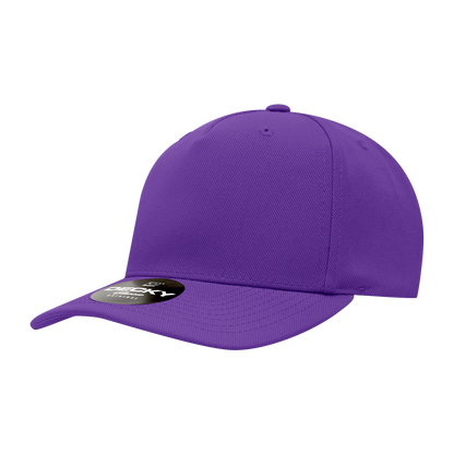 Decky-6038-5 Panel Mid Profile Structured Polyester Cap