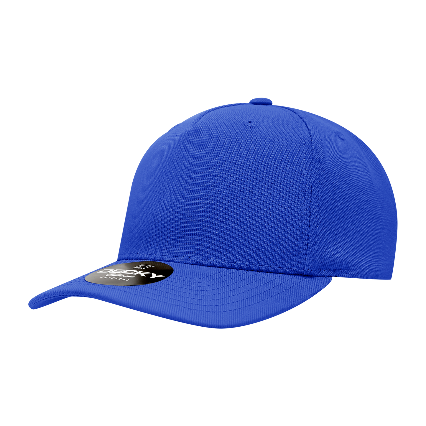 Decky-6038-5 Panel Mid Profile Structured Polyester Cap