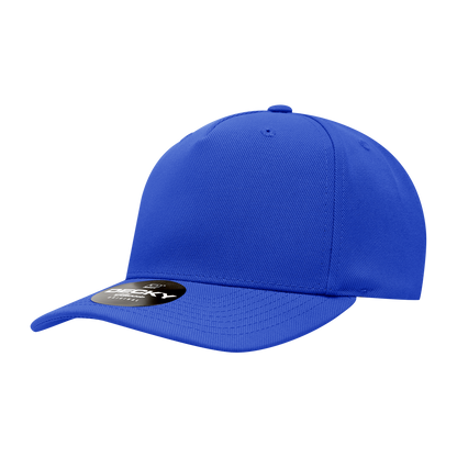 Decky-6038-5 Panel Mid Profile Structured Polyester Cap