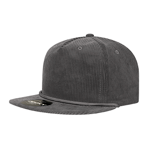 Decky 5 Panel High Profile Relaxed Corduroy Rope Hat – 6043