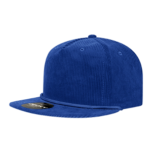 Decky 5 Panel High Profile Relaxed Corduroy Rope Hat – 6043