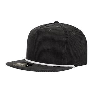 Decky 5 Panel High Profile Relaxed Corduroy Rope Hat – 6043
