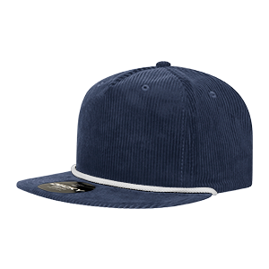 Decky 5 Panel High Profile Relaxed Corduroy Rope Hat – 6043