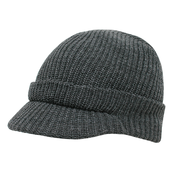 Decky-605-GI HybriCap - HEATHER/CHARCOAL