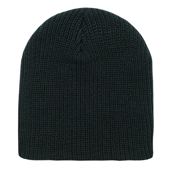 Decky-608-GI Cuffless Watch Cap - Black