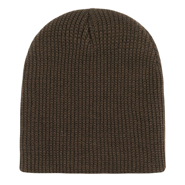 Decky-608-GI Cuffless Watch Cap - Brown