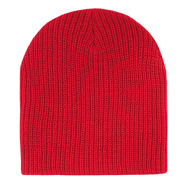 Decky-608-GI Cuffless Watch Cap - Red