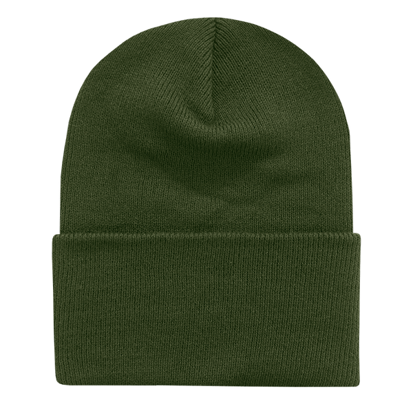Decky-613-Acrylic/Polyester Long Beanies - Olive