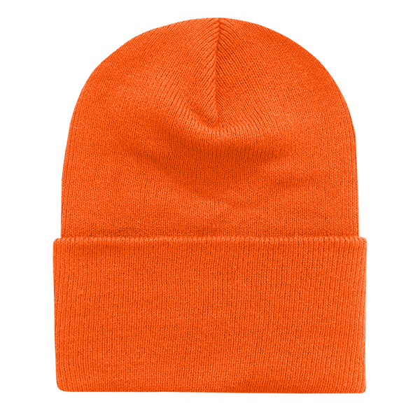 Decky-613-Acrylic/Polyester Long Beanies - Orange