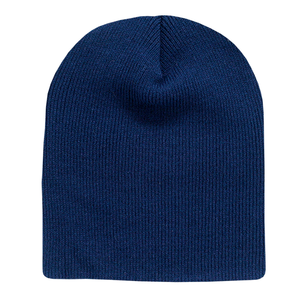 Decky-614-Acrylic/Polyester Short Beanies - Navy