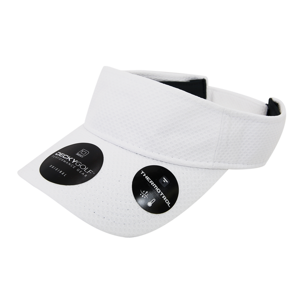 Decky-204-Low Crown Mesh Baseball Cap - Cardinal/White