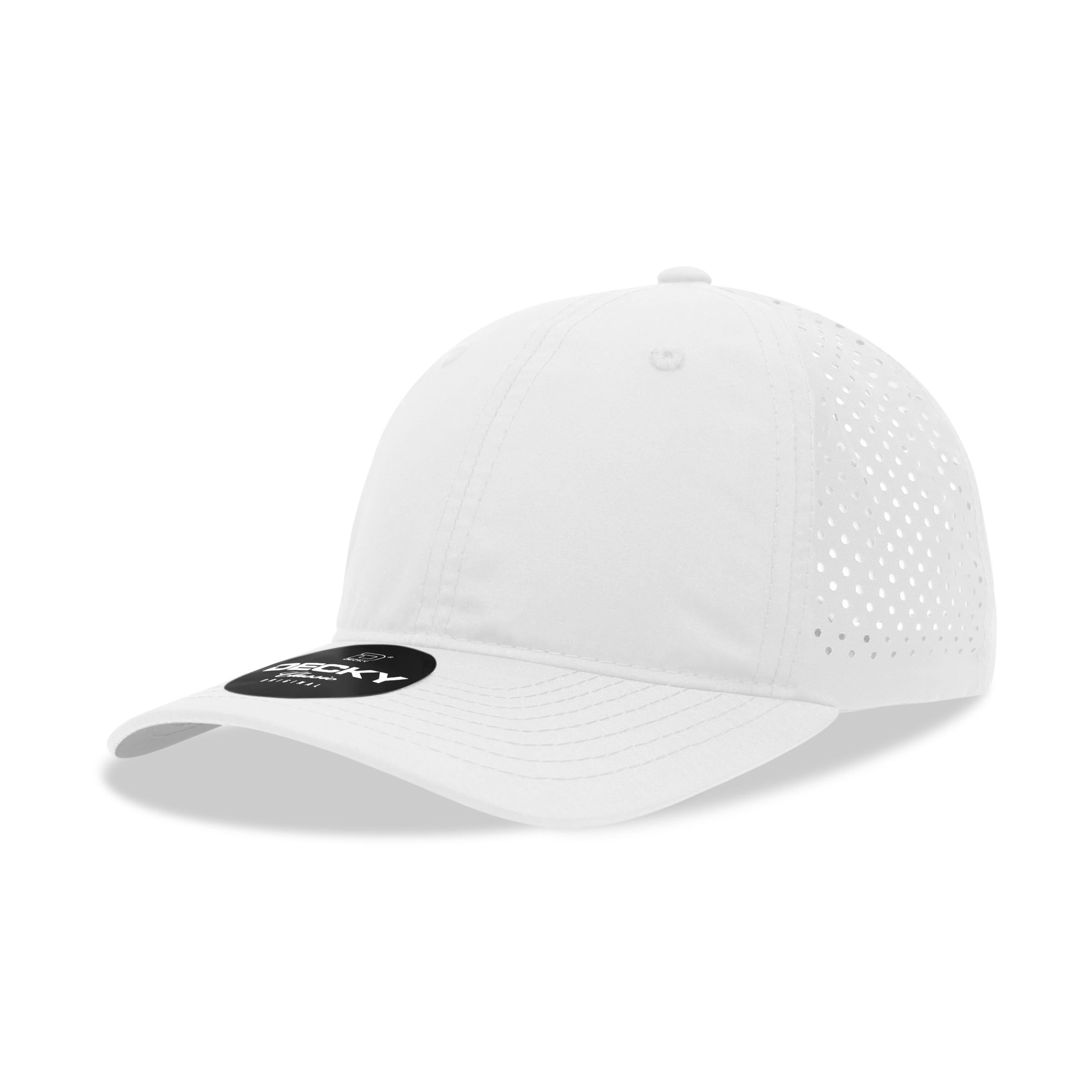 Decky-6224-6 Panel Low Profile Relaxed Perforated Performance Dad Hat