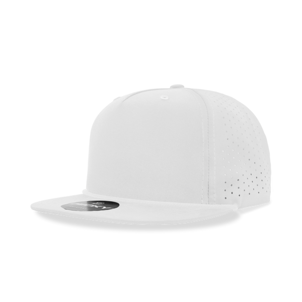 Decky 6226 premium cotton  5-Panel High-Profile Performance Hat with Perforated Design and Relaxed Fit