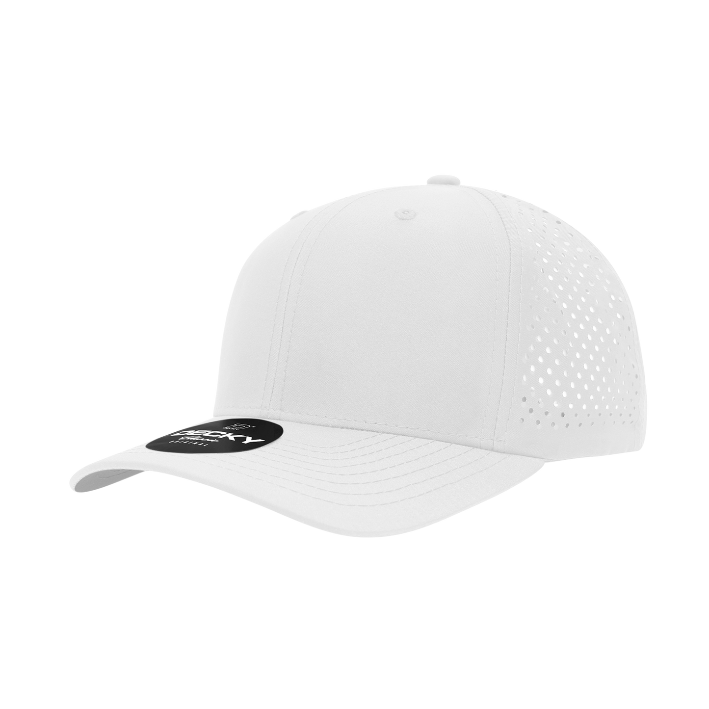 Decky-6227-6 Panel Mid Profile Structured Perforated Performance Cap