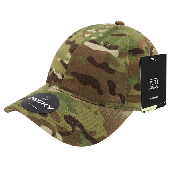 Decky-6300-Relaxed Multicam L/C Caps - Multi Cam
