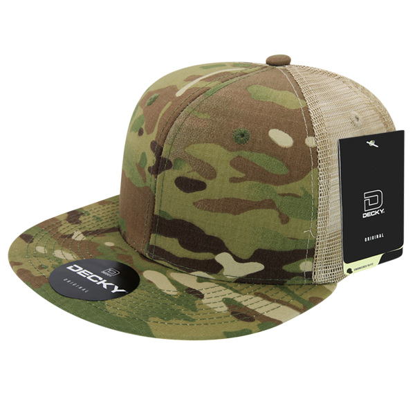 Decky-6307-Multicam H/C Truckers - Textured Khaki