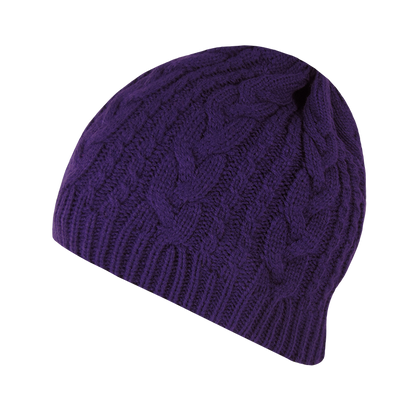 Braidy Knit Beanie – Classic Cable Knit Winter Cap