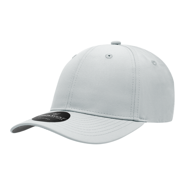 Decky-6401 -Sleek H2O L/C Structured Cap – Low Crown Performance Hat - Grey