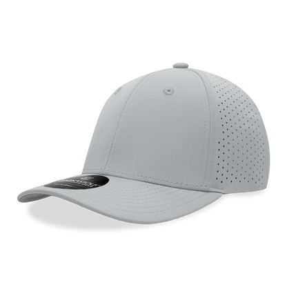 6 Panel Mid Profile Perforated Cap – Decky Performance Hat