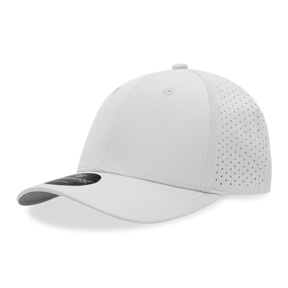 6 Panel Mid Profile Perforated Cap – Decky Performance Hat