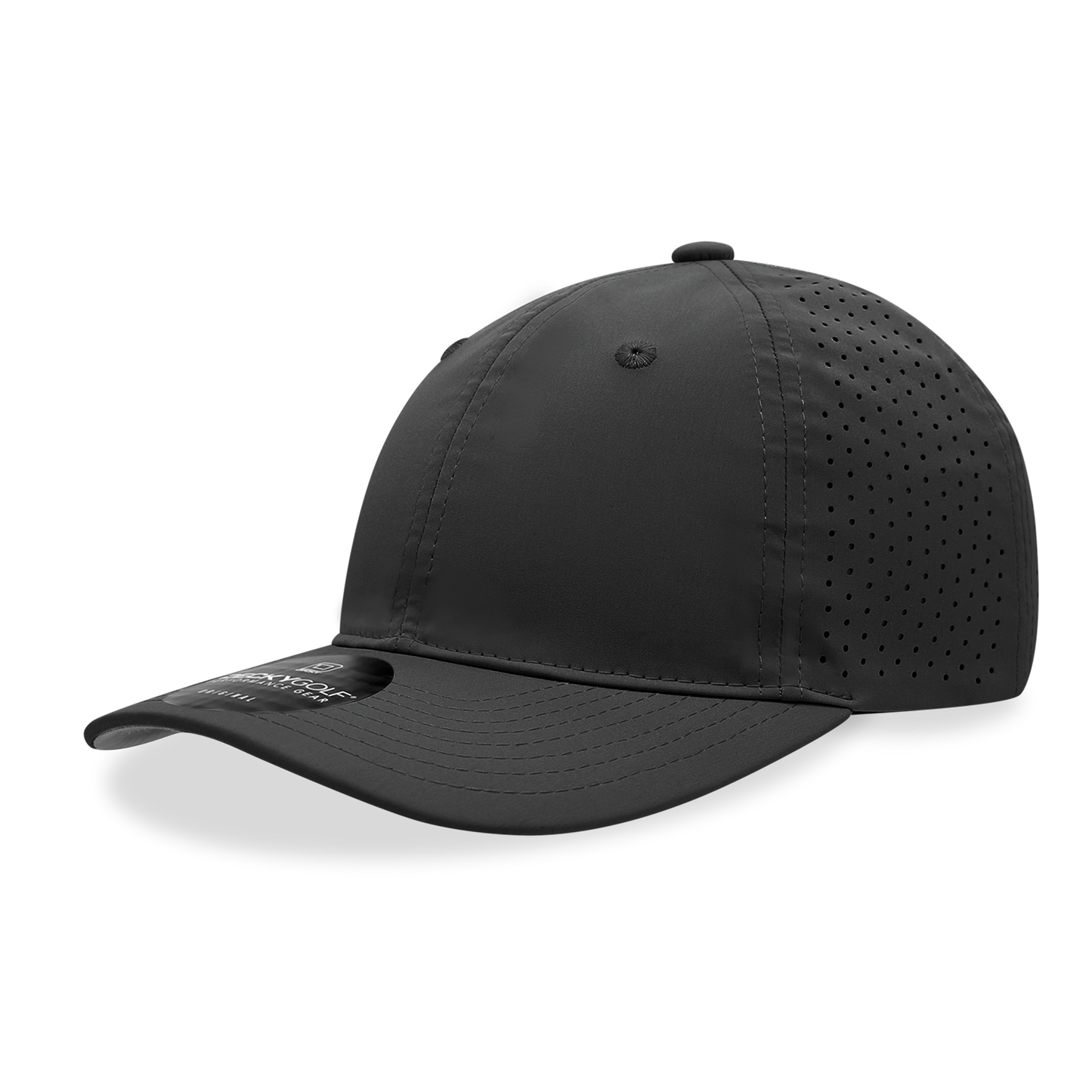 6 Panel Relaxed Perforated Cap – Adjustable Lightweight Sport Hat
