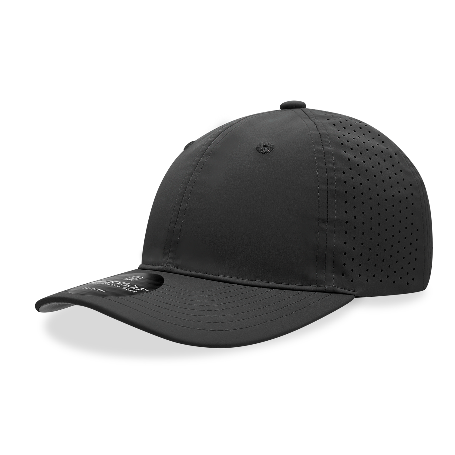 6 Panel Relaxed Perforated Cap – Adjustable Lightweight Sport Hat