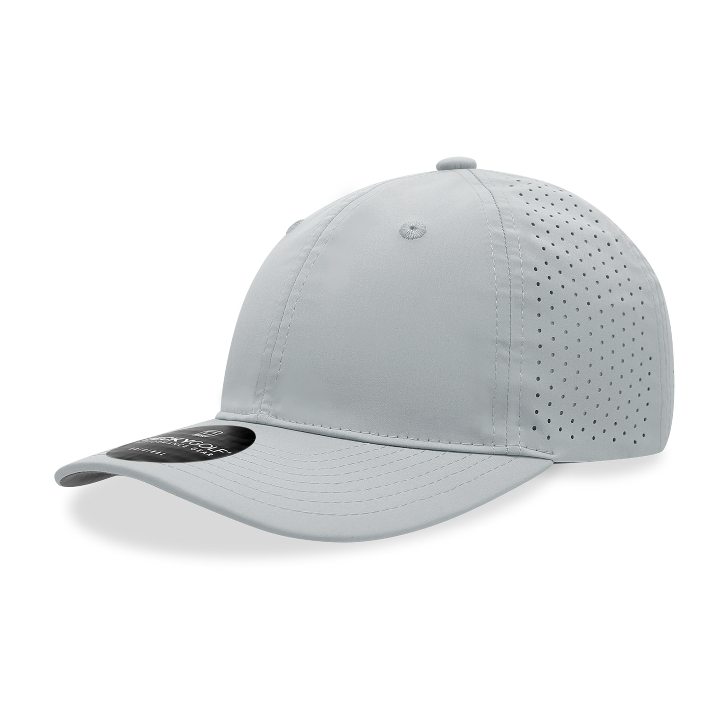 6 Panel Relaxed Perforated Cap – Adjustable Lightweight Sport Hat