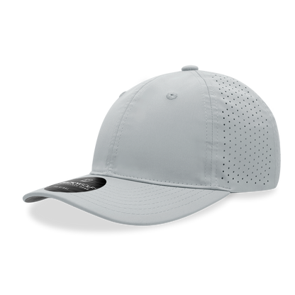 6 Panel Relaxed Perforated Cap – Adjustable Lightweight Sport Hat