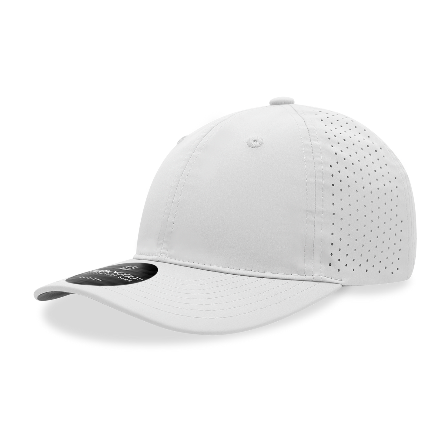 6 Panel Relaxed Perforated Cap – Adjustable Lightweight Sport Hat