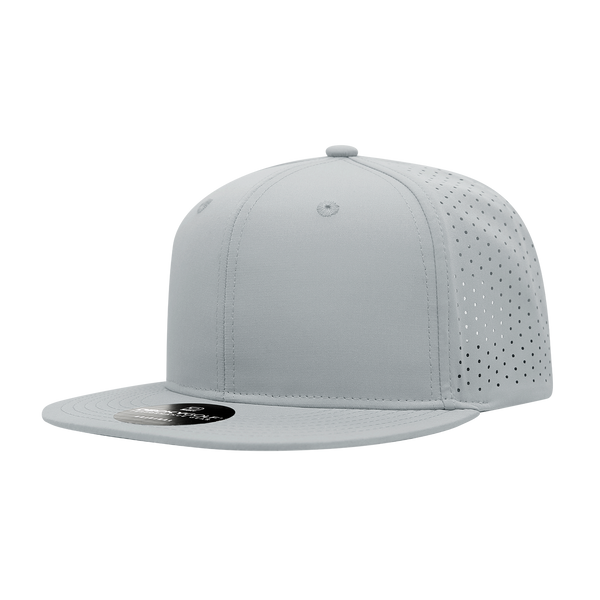Decky-6415-6 Panel High Prof Perforated Cap - Grey
